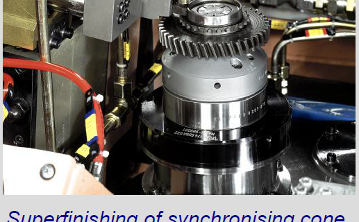 Superfinishing of Synchronizing Cone